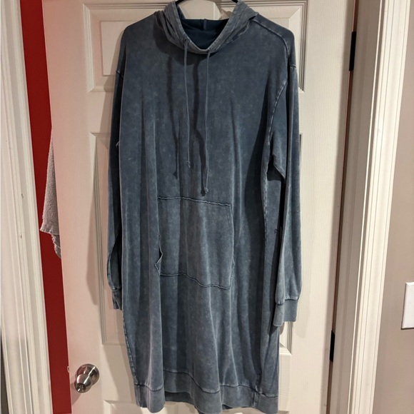 Torrid Mini French Terry Hoodie Dress - Picture 4 of 6